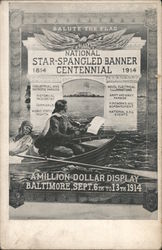 National Star-Spangled Banner Centennial 1814-1914 Baltimore, MD Postcard Postcard Postcard