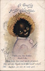 A Greeting from thy Valentine Postcard