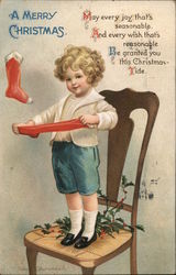 A Merry Christmas Postcard