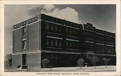 Lancaster High School South Carolina Bayard Wooten Postcard Postcard Postcard