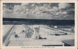 Flying Line and Officers Club Postcard