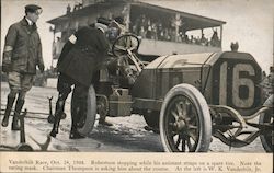 Vanderbelt Race, Oct 24, 1908 Postcard