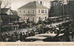 Vanderbilt Race, Robertson at Jericho Postcard