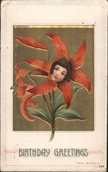 Birthday Greetings Postcard
