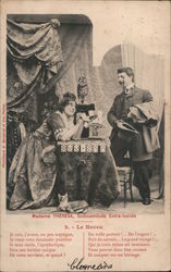 Fortune Teller: Madame Theresa, Somnambule Extra-lucide Fortune Tellers Postcard Postcard Postcard