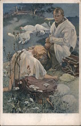 Blessed are the poor in spirit Postcard