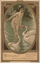 Nude, Tentacao! Quinado Ramos Pinto Postcard