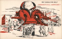 Why Should We Help Communists Kill Americans? Postcard