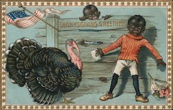 Thanksgiving Greetings Postcard