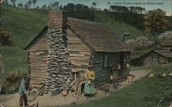 Uncle Tom's Cabin in Dixie Land Postcard