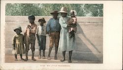 The Six Little Pickaninnies Postcard