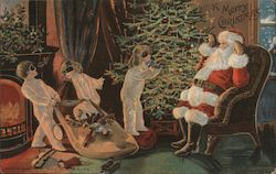 A Merry Christmas Postcard