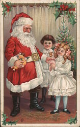 Christmas Greetings Postcard