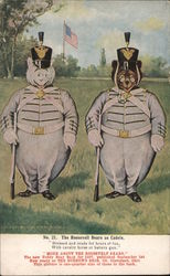 The Roosevelt Bears as Cadets Postcard
