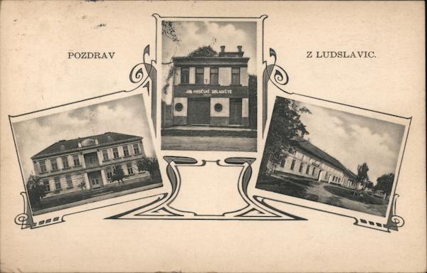 Greetings from Ludslavice Czechoslovakia Eastern Europe