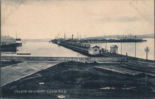 Muelle de Limon Costa Rica Central America