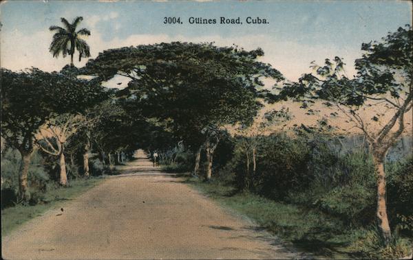 Guines Road Cuba