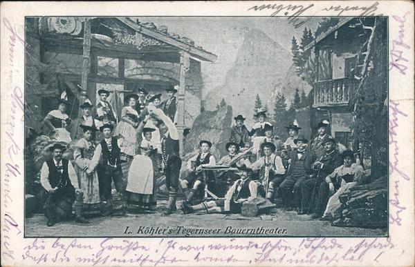 L. Kohler's Tegernseer Bauerntheater Munich Germany