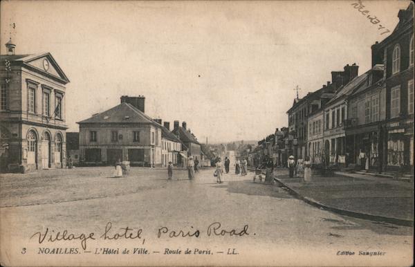 L'Hotel de Ville - Route de Paris Noailles France