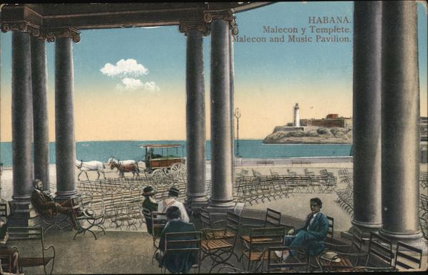 Habana Malecon and Music Pavilion Havana Cuba