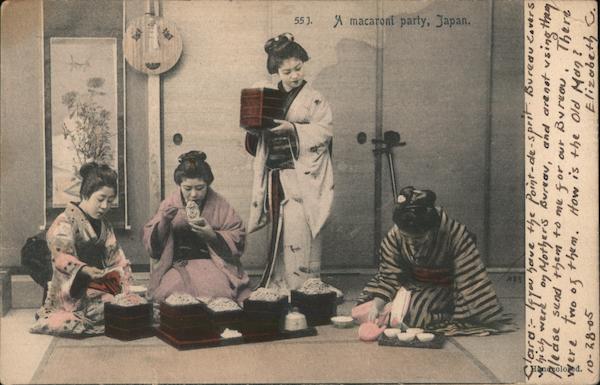 A macaroni party Japan