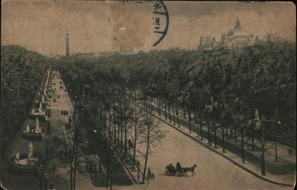 Berlin - Blick in die Siegesallee Germany