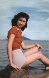 Japanese Girl Postcard