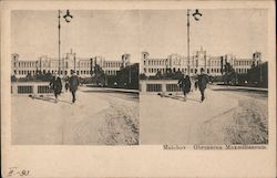 Czech: Maximilianeum Stereoview Postcard Postcard