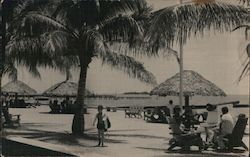 Sta Cruz del Sur, Cam. - Playa Popular de Santa Cruz Costa Rica Central America Postcard Postcard Postcard