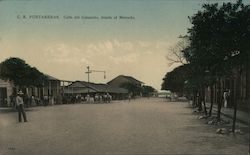 Calle del Comercio, frente al Mercado Postcard