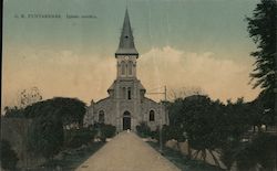 Iglesia Catolica Postcard