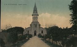 Iglesia Catolica Puntarenas, Costa Rica Central America Postcard Postcard Postcard