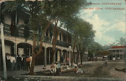 Municipal Offices Postcard