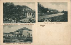 Mine, Manor buildings, Dining room of the charcoal factory Postcard