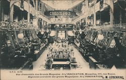 Vue d’ensemble Des Grands Magasins Postcard