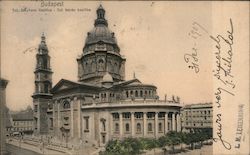 Budapest - Sct. Stephans Basilica Postcard