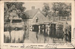 Flatford Bridge Postcard