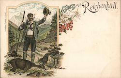 Gruss aus Reichenhall Postcard