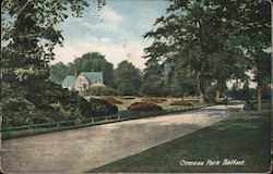 Ormeau Park Belfast Postcard