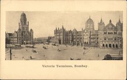 Victoria Terminus Bombay, India Postcard Postcard Postcard
