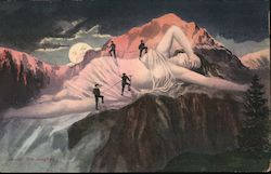 Die Jungfrau Postcard