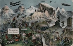 Die Jungfrau in der Zukunft Postcard