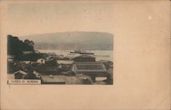 Harbor, of Muroran Postcard