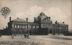 Norwich Thorpe Station England Norfolk Postcard Postcard Postcard