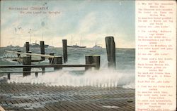 Die "Alte Liebe" bei Springflut Postcard