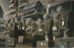 Catacombe dei Cappuccini - Burial catacombs of the Capuchin monks Postcard
