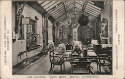 The Lounge, "Blue Boar" Hotel Cambridge, UK Cambridgeshire Postcard Postcard Postcard