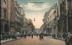 Fleet Street, London Postcard