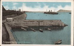 Fishguard and Goodwick Harbour Postcard