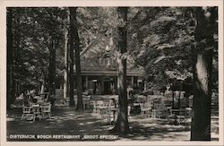 Bosch-Restaurant 'Groot-Speijck' Postcard